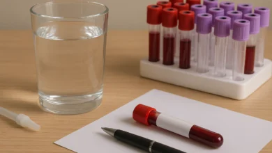 تأثیر کم آبی بر آزمایش خون